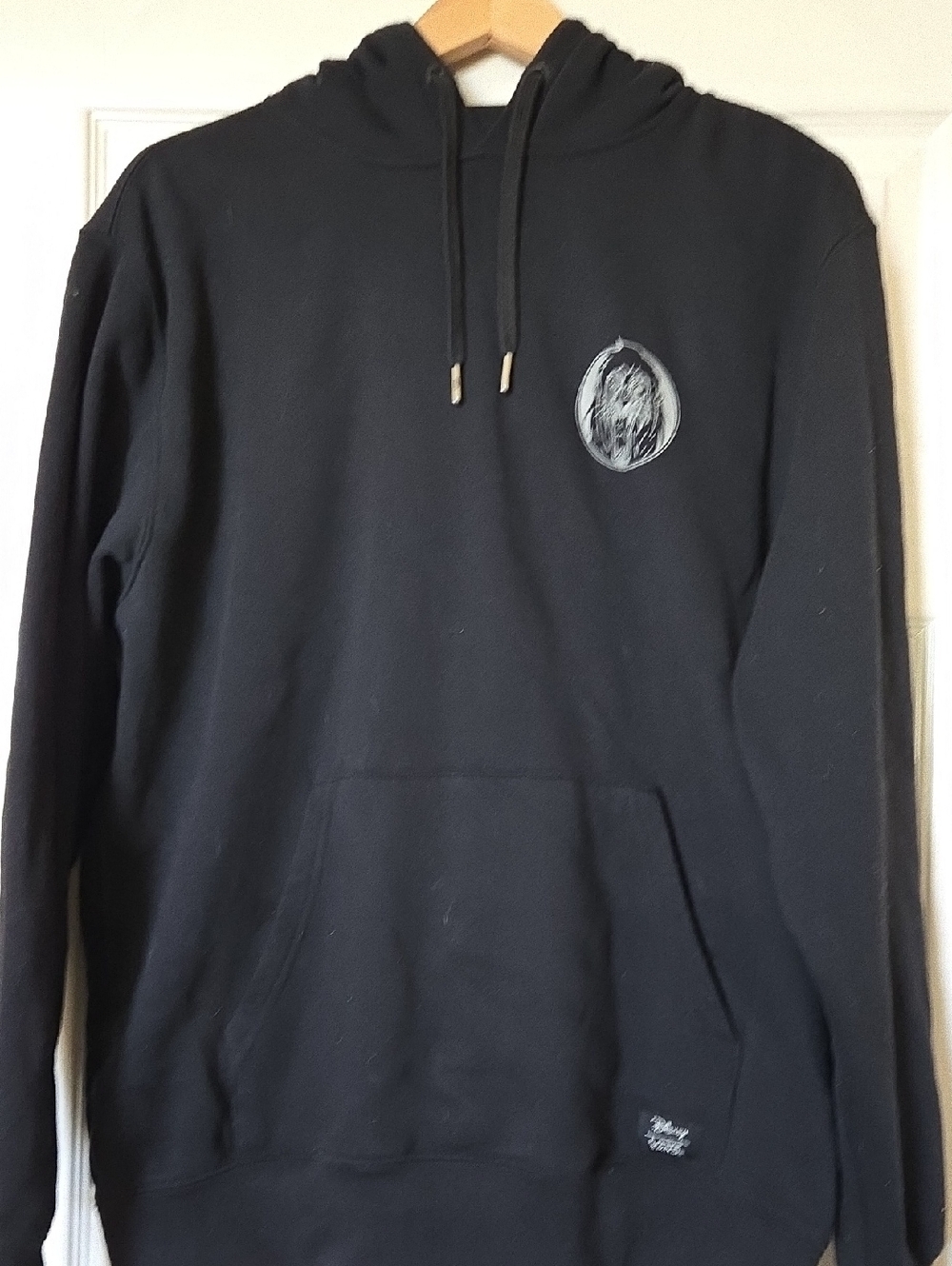 Vans Black Medium Pullover Hoodie with Small Chest Disney Graphic